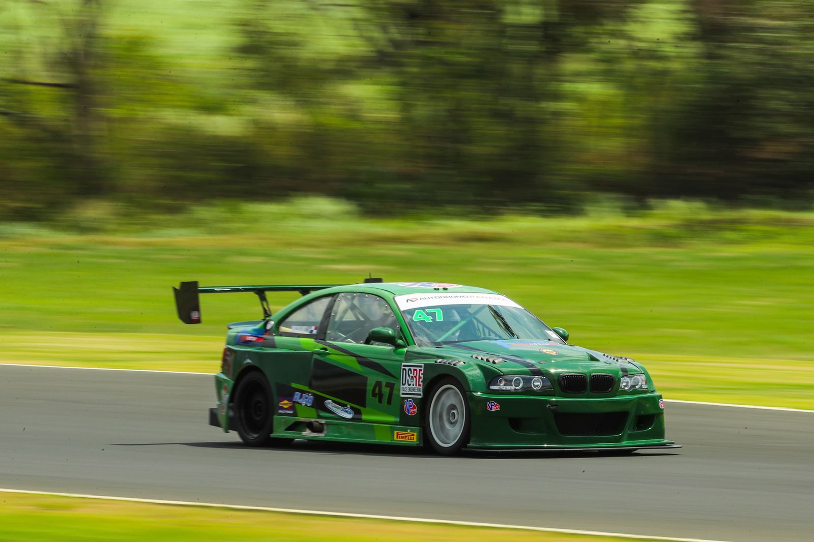 Fiberglass Widebody kit for the BMW M3 E46