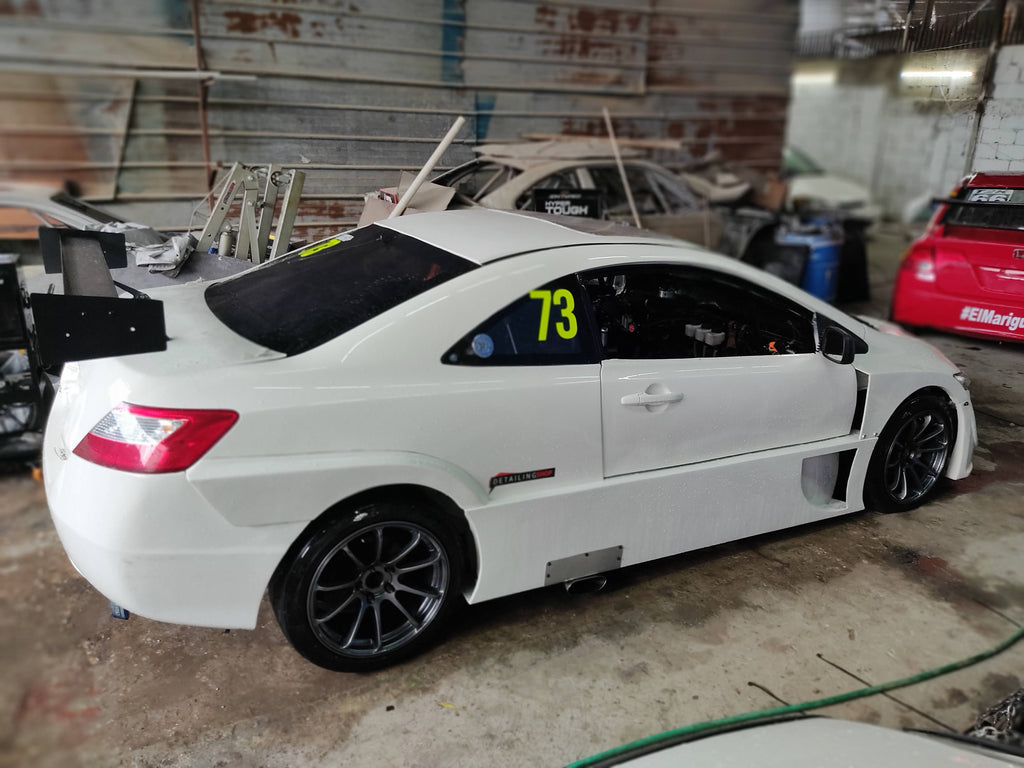 Fiberglass TC2000 widebody kit Honda Civic FG2