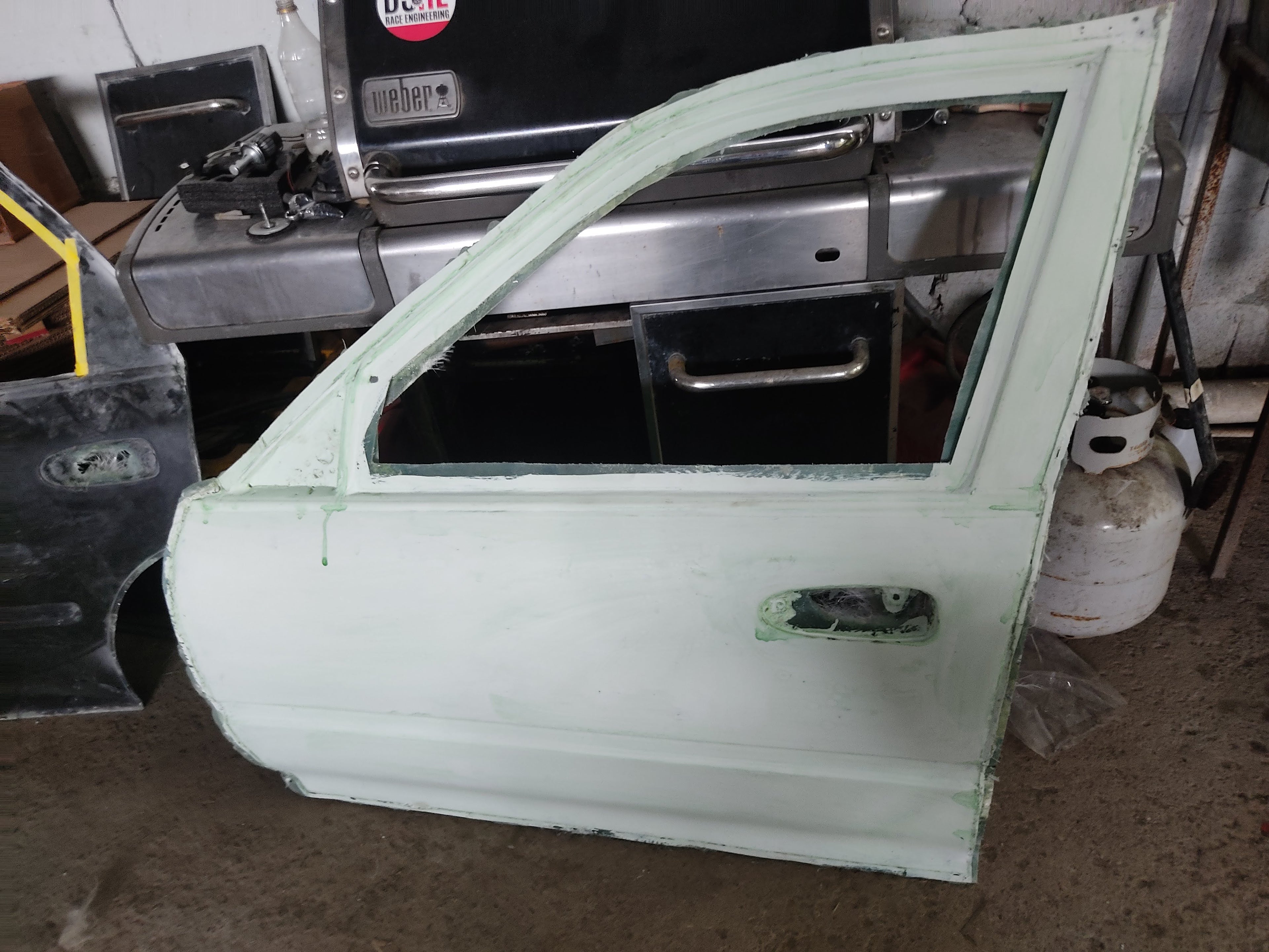 Fiberglass doors Honda Civic Sedan