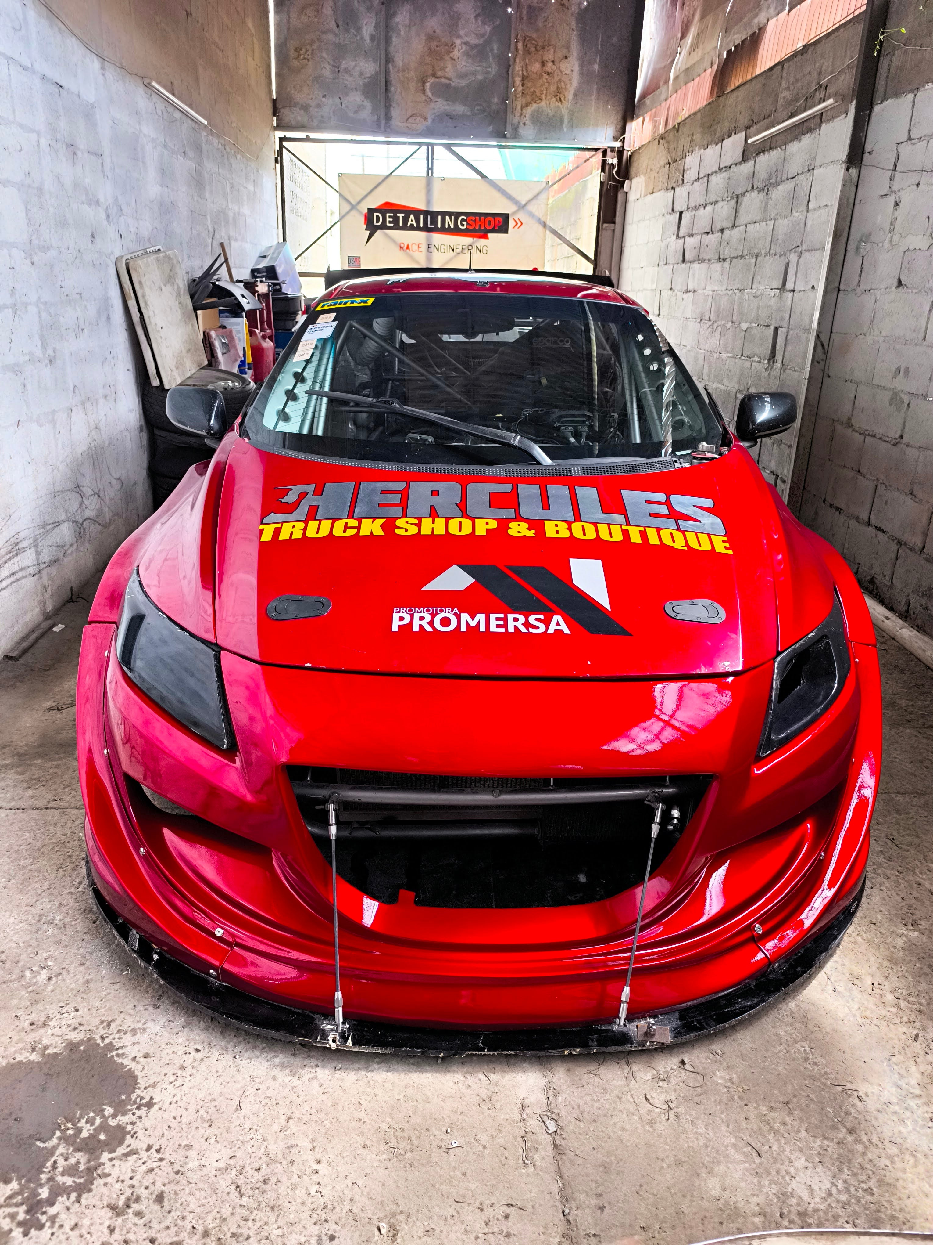 Fiberglass front widebody Honda CRZ