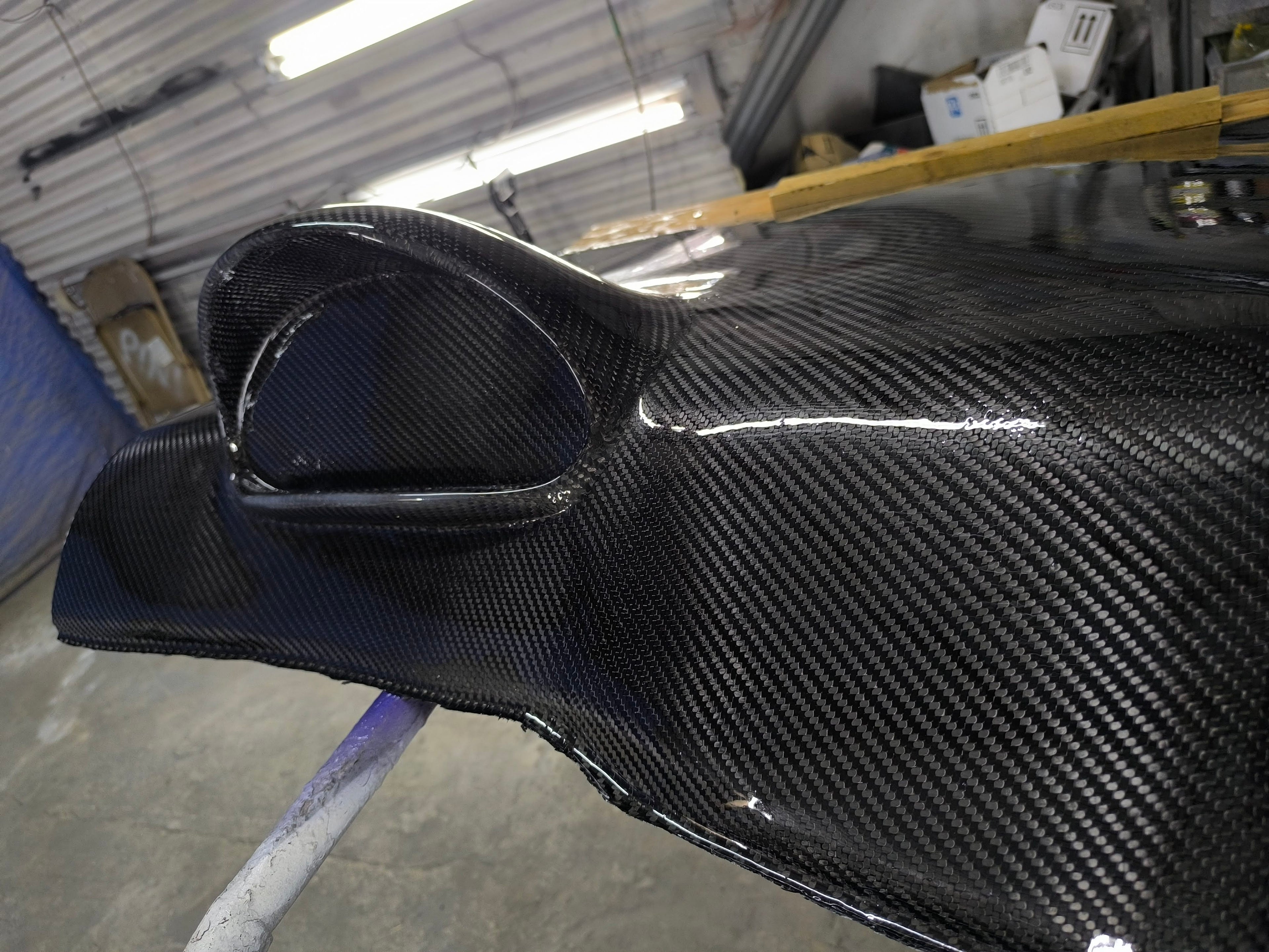 Carbon Fiber Universal Dash