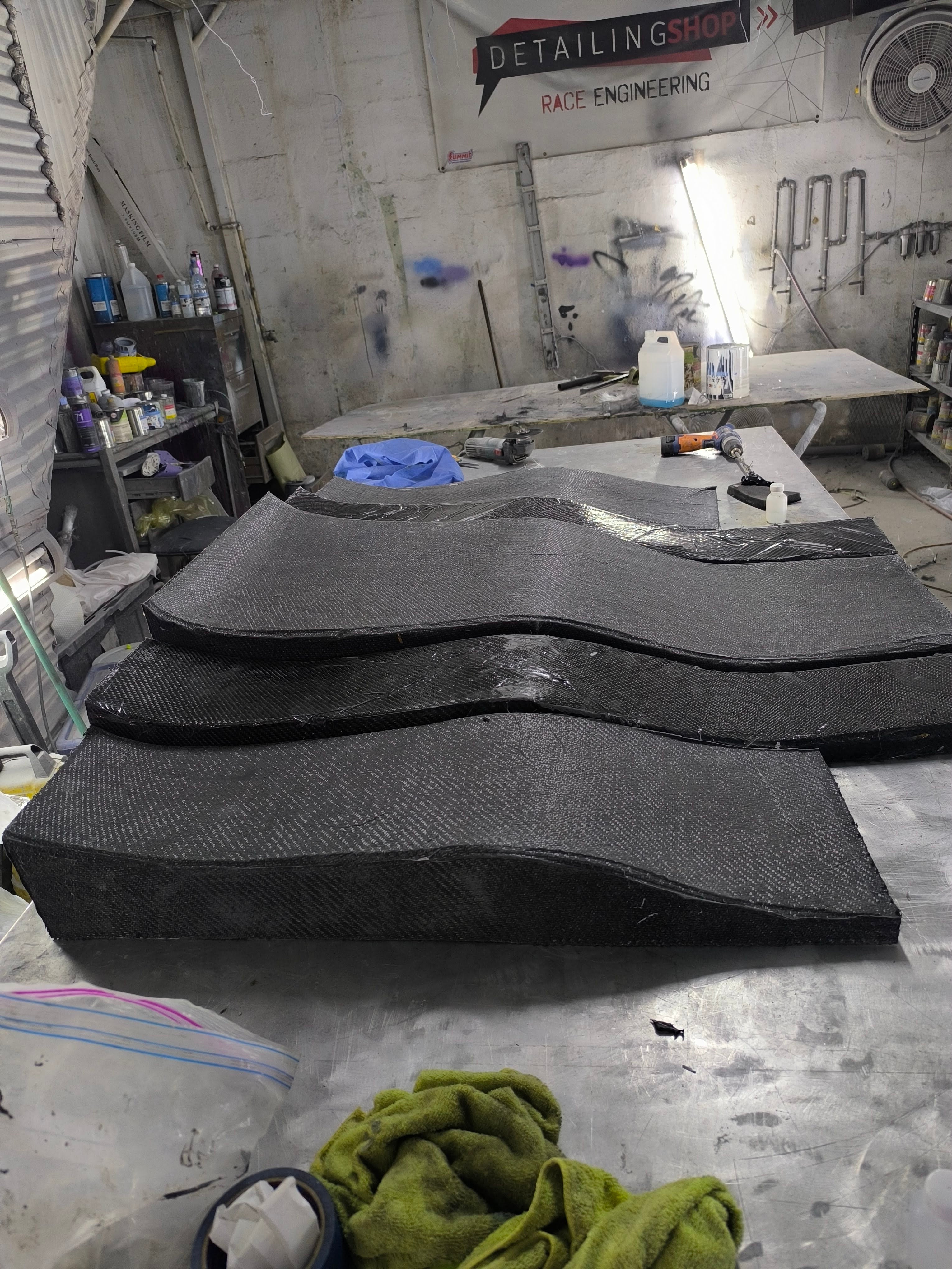 Carbon Fiber Universal big diffusor