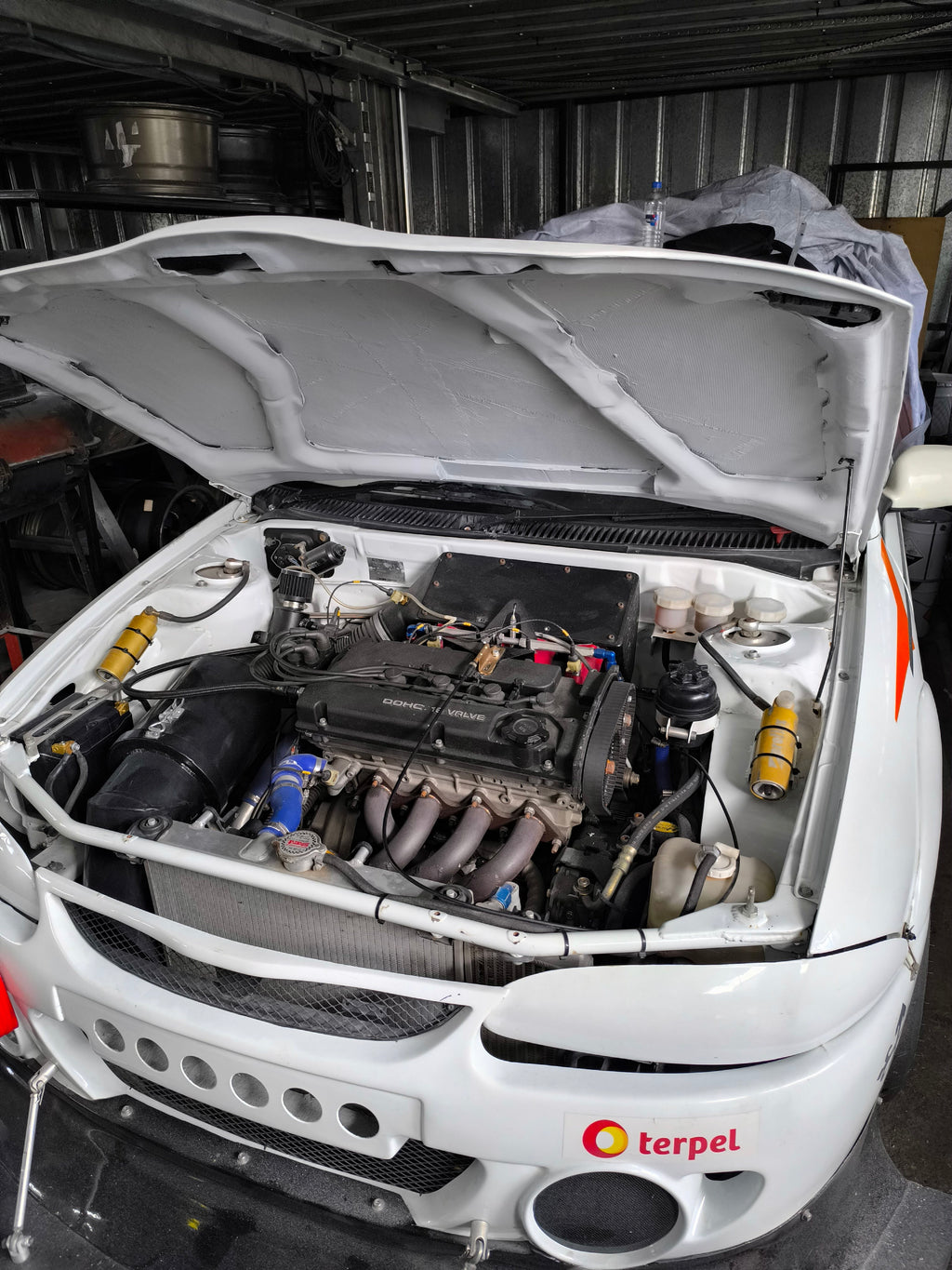 Fiberglass hood Mitsubishi Mirage / Proton Satria