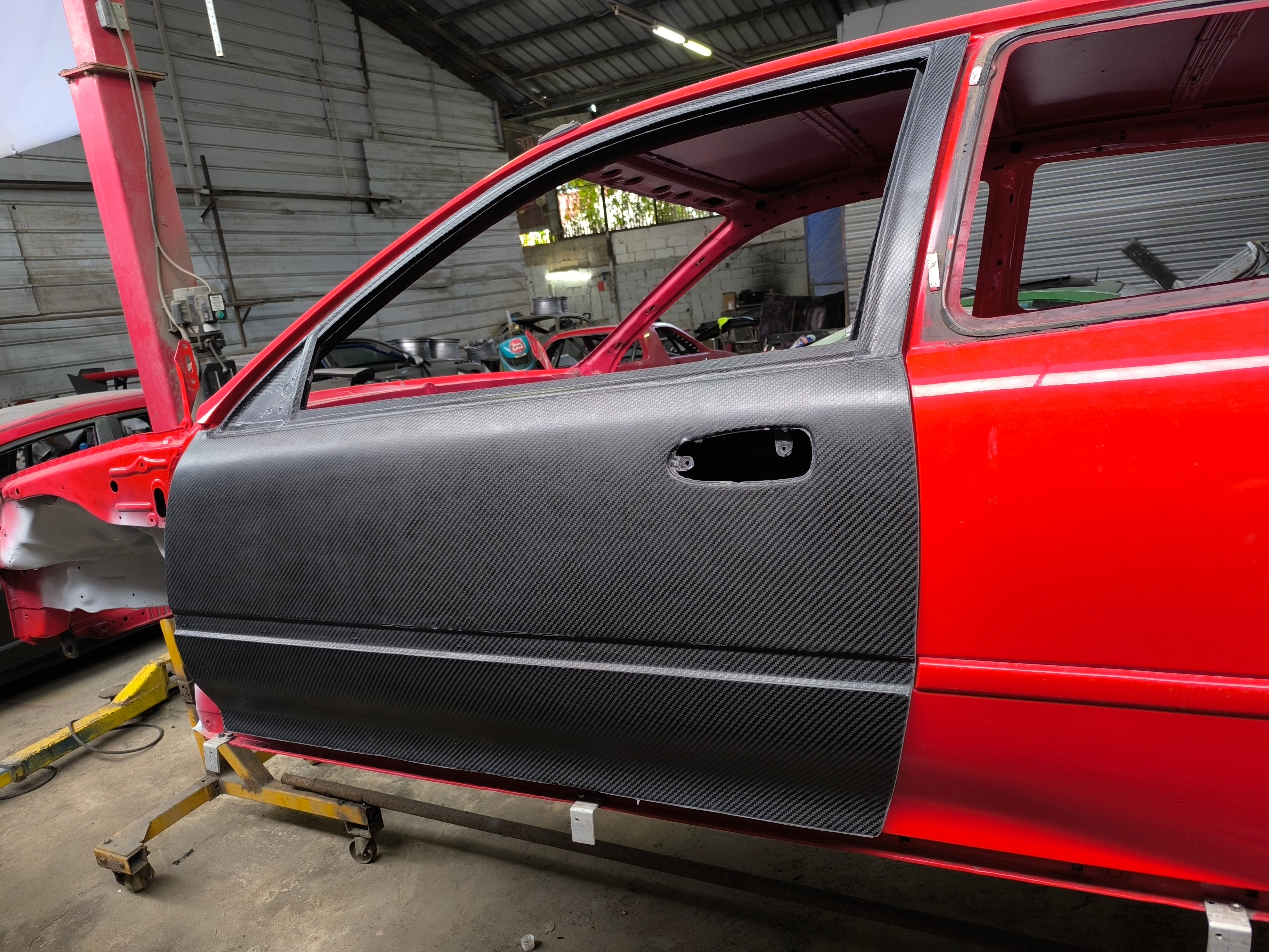 Carbon Fiber Doors - Honda Civic EG/EJ
