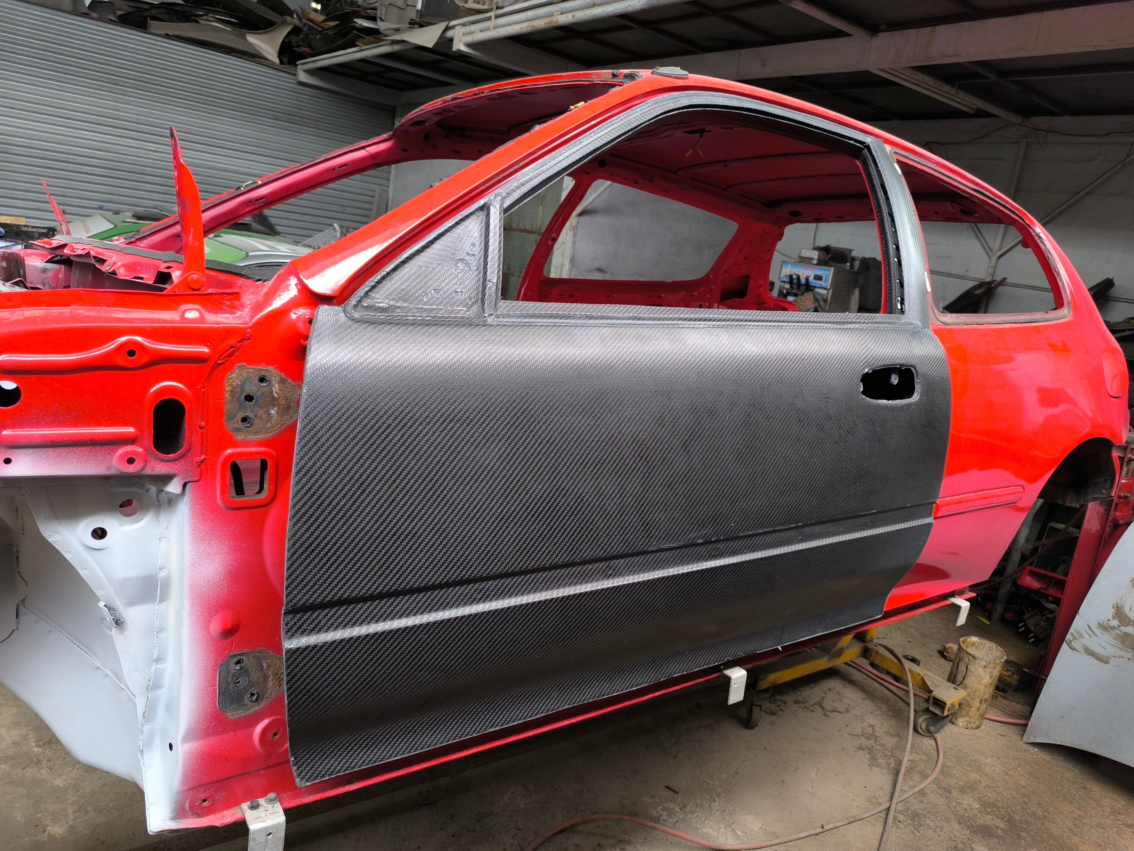 Carbon Fiber Doors - Honda Civic EG/EJ