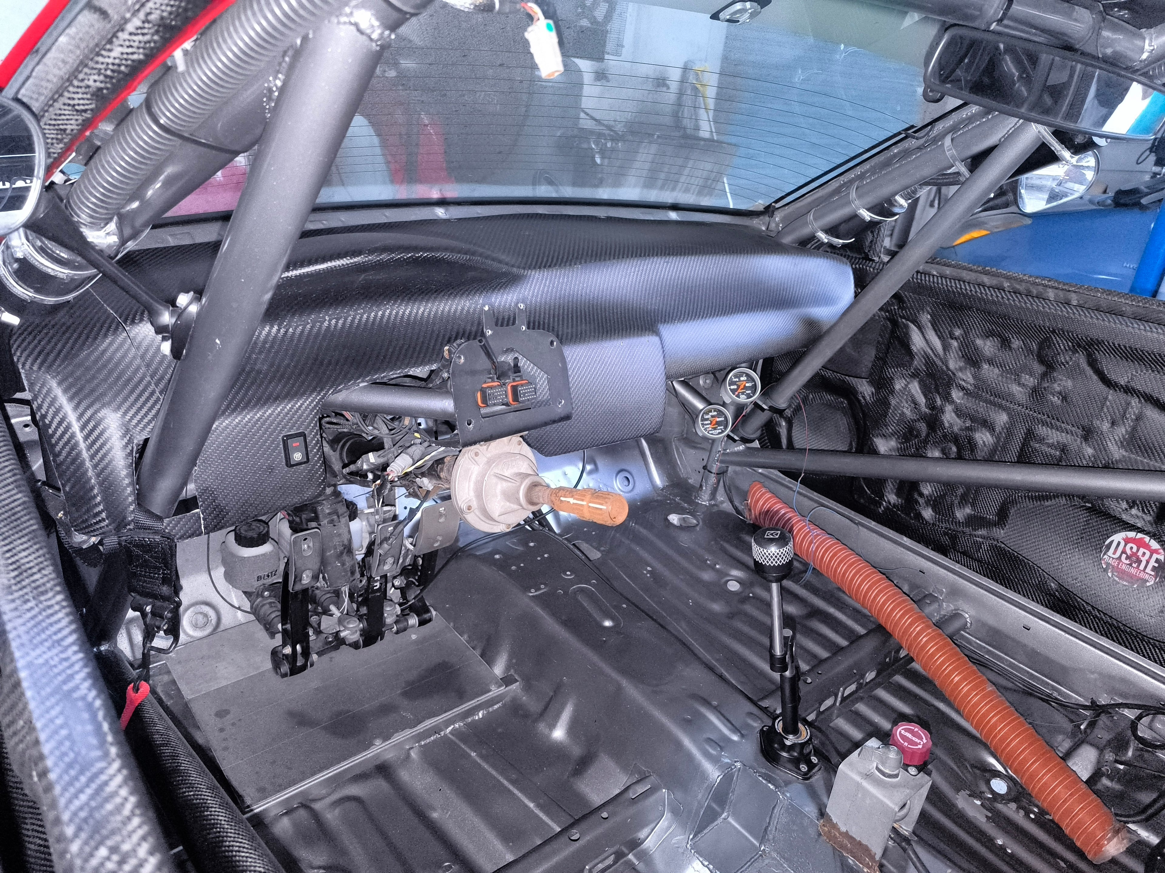 Carbon fiber dash for Civic EG EJ