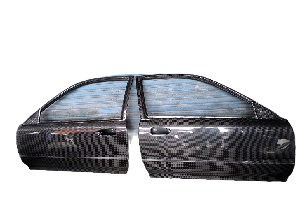Carbon Fiber Doors - Honda Civic EG/EJ